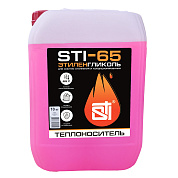 Теплоноситель (антифриз) STI этиленгликоль (-65°C) 10 кг.